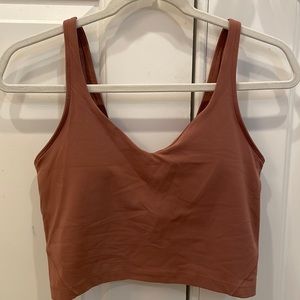 Lululemon align tank top in size 8 spiced chai